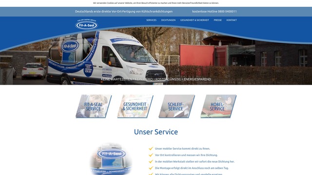 Fit-A-Seal Website